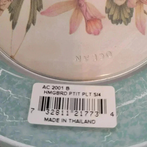 Hummingbird Glass Plate For Display - Picture 3 of 4